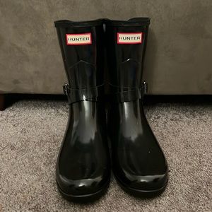 NWOT • Hunter Rain Boots • Adjustable Women's Short • Size 9